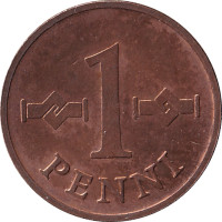 1 penni - Mark