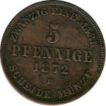 5 pfennig - Mecklenburg-Strelitz