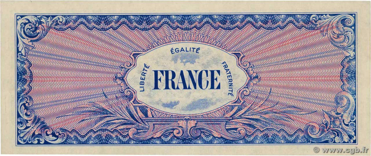 500 francs - Franc militaire