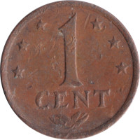 1 cent - Antilles Néerlandaises
