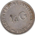 25 cents - Antilles Néerlandaises