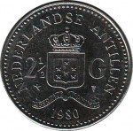 2 1/2 gulden - Antilles Néerlandaises