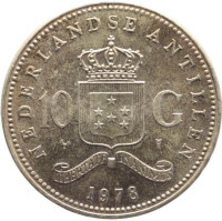 10 gulden - Antilles Néerlandaises
