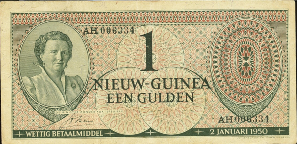 1 gulden - Nouvelle Guinée Néerlandaise