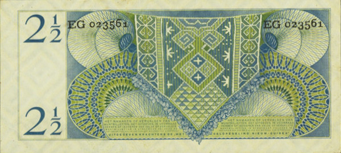 2 1/2 gulden - Netherlands New Guinea