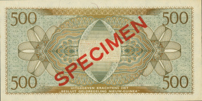 500 gulden - Nouvelle Guinée Néerlandaise
