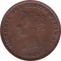 1/2 penny - Nouveau Brunswick