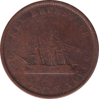 1 penny - New Brunswick