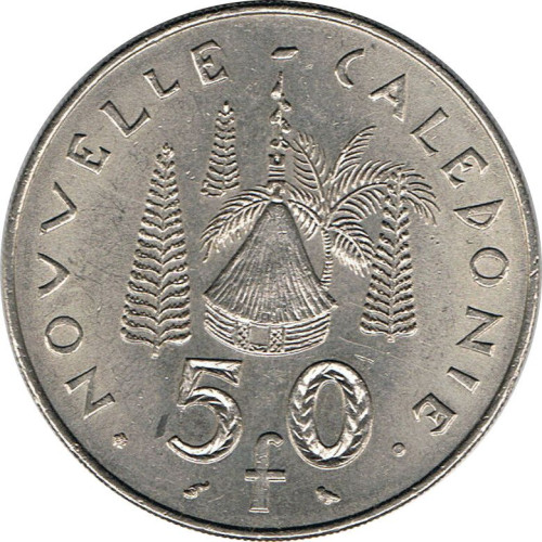 50 francs - New Caledonia