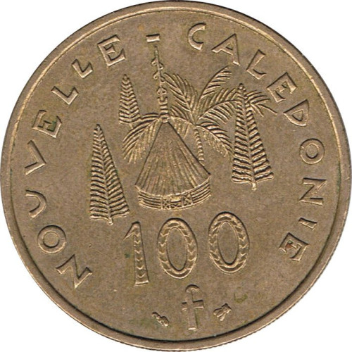 100 francs - Nouvelle Calédonie