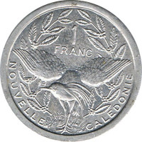 1 franc - New Caledonia