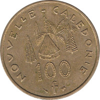 100 francs - New Caledonia