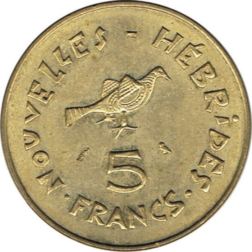 5 francs - New Hebrides