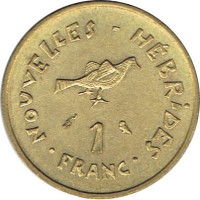1 franc - Nouvelles Hébrides