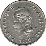 20 francs - Nouvelles Hébrides