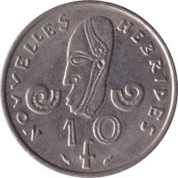 10 francs - Nouvelles Hébrides