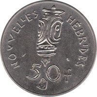 50 francs - Nouvelles Hébrides