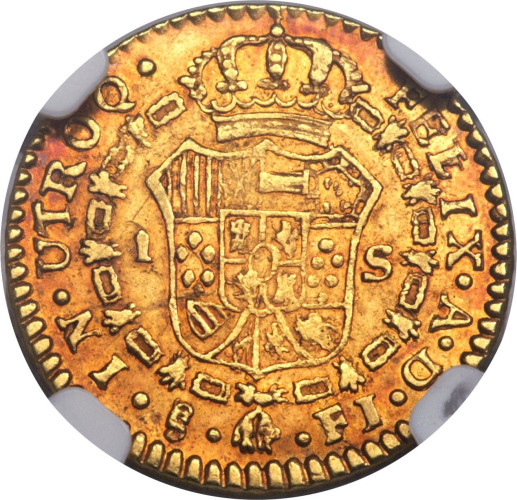 1 escudo - New Spain