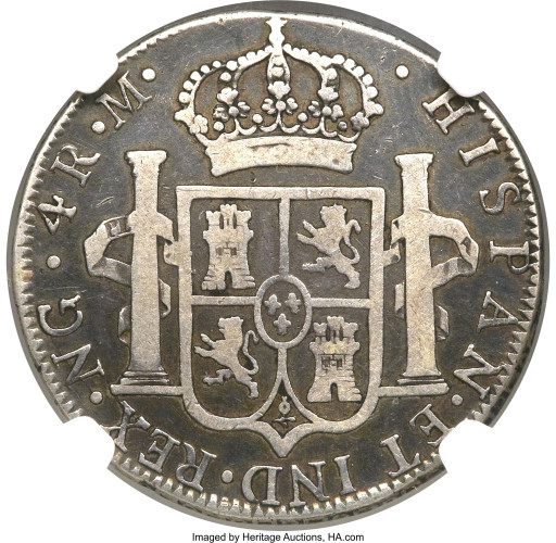 4 reales - Nouvelle Espagne