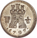 1/4 escudo - Nouvelle Espagne