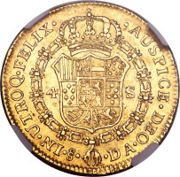 4 escudos - Nouvelle Espagne