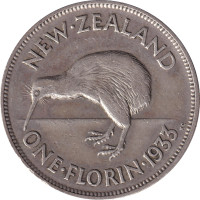 1 florin - Nouvelle Zélande