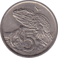 5 cents - Nouvelle Zélande