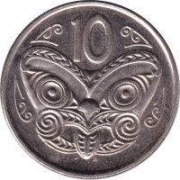 10 cents - Nouvelle Zélande