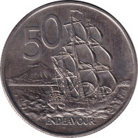 50 cents - Nouvelle Zélande