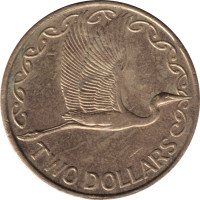 2 dollars - Nouvelle Zélande