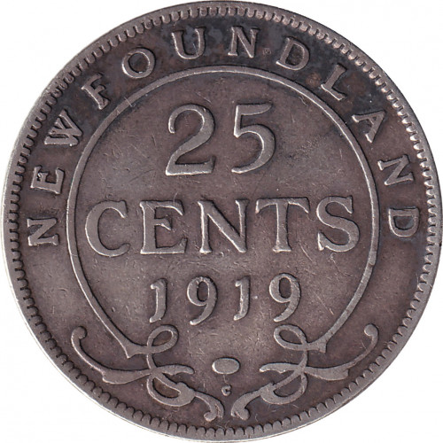 25 cents - Newfoundland