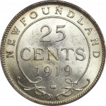 25 cents - Newfoundland