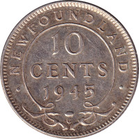 10 cents - Terre Neuve