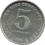 5 centavos - Nicaragua