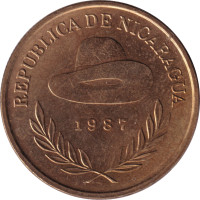 5 cordobas - Nicaragua