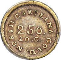 2 1/2 dollars - Caroline du Nord