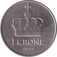 1 krone - Norvège