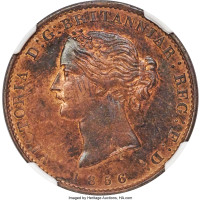 1/2 penny - Nova Scotia