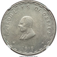 2 pesos - Oaxaca