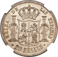 20 reales - Ancien régime