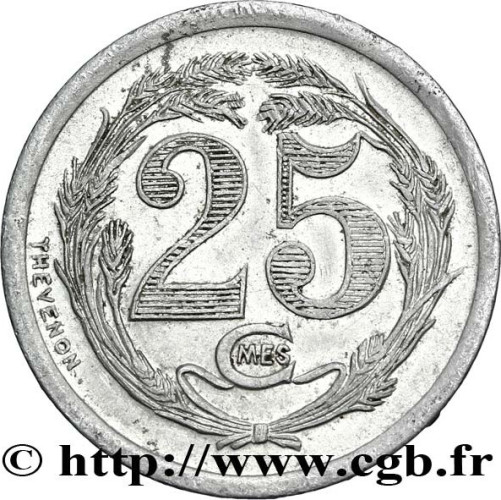 25 centimes - Oran