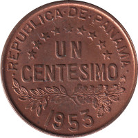 1 centesimo - Panama