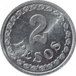 2 pesos - Paraguay