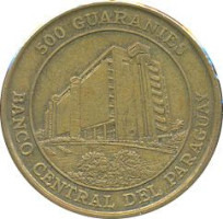 500 guaranies - Paraguay