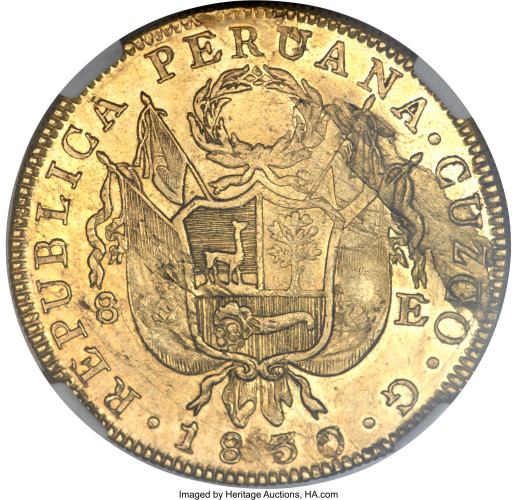 8 escudos - Peru
