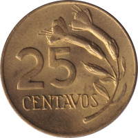 25 centavos - Pérou