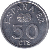 50 centimos - Peseta