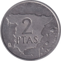 2 pesetas - Peseta