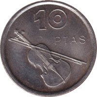 10 pesetas - Peseta