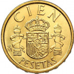 100 pesetas - Peseta